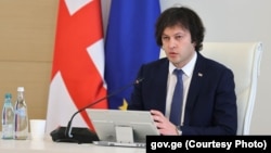 ირაკლი კობახიძე, საქართველოს პრემიერ-მინისტრი. 