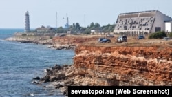 Старая загоризонтная РЛС «Днепр» на мысе Херсонес в Севастополе. Крым