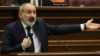 Armenian Prime Minister Nikol Pashinian facing questions in parliament on June 12