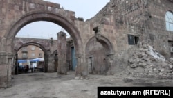 Стара площа в Гюмрі. Вірменія, 23 березня 2024 року