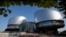 France - The building of the European Court of Human Rights is seen ahead of the start of a hearing in Strasbourg, September 11, 2019. 