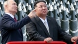 Ким Чен Ын и Владимир Путин, коллаж