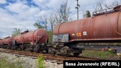 Železnički saobraćaj na pruzi Zaječar - Prahovo trenutno je u prekidu, otkazana su i dva putnička voza na toj relaciji, a kolosek je oštećen (foto: 30. april 2023)