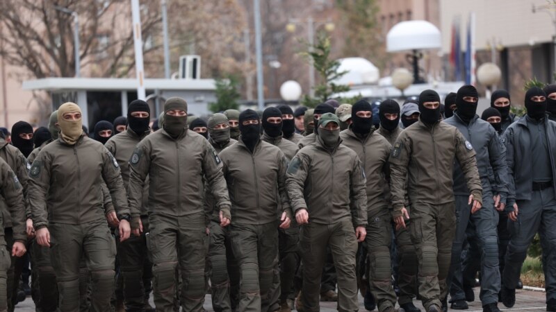 Protest pripadnika specijalnih jedinica Policije Kosova u Prištini