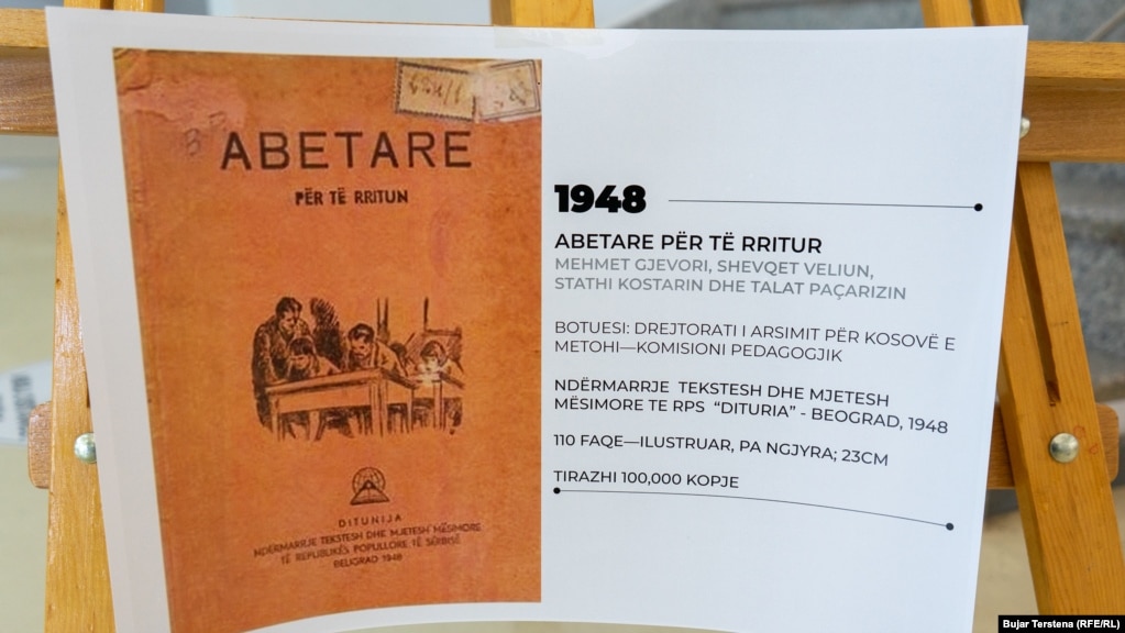 Abetarja e katërt e titulluar &ldquo;Abetare për të rritun&rdquo; u botua në vitin 1948 në Beograd. Ajo ishte pa ngjyra me 110 faqe dhe kishte tirazhin prej 100 mijë kopje.