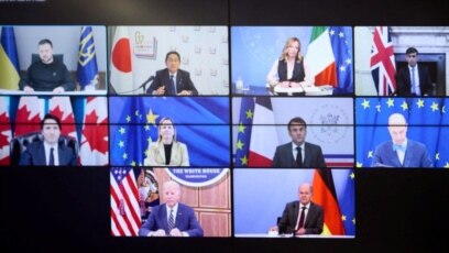 Държавите от групата на седемте Г 7 призоваха на за хуманитарни