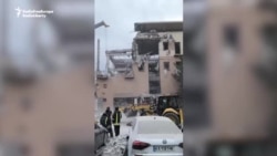 Russian Missile Strike On Kryviy Rih Damages Hotel, Kills At Least 2