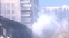 WATCH: Several Dead In Blast, Fire At Baku Furniture Workshop