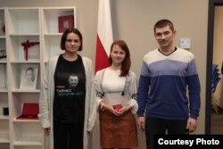 Аляксандар Дабрыянік з Сьвятланай Ціханоўскай