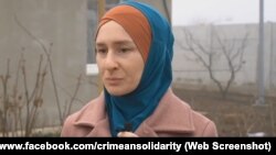 Жена крымского имама Вахида Мустафаева Селиме Миналиева, 5 марта 2024 года