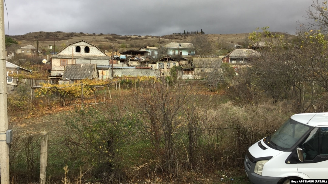 The man and several other villagers went to pray in a church near the village of Kirbali that Russian soldiers had barred Georgians from accessing earlier this year.