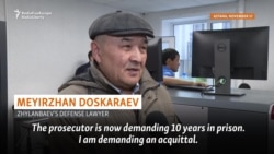 Kazakh Prosecutor Demands 10 Years In Prison For Activist