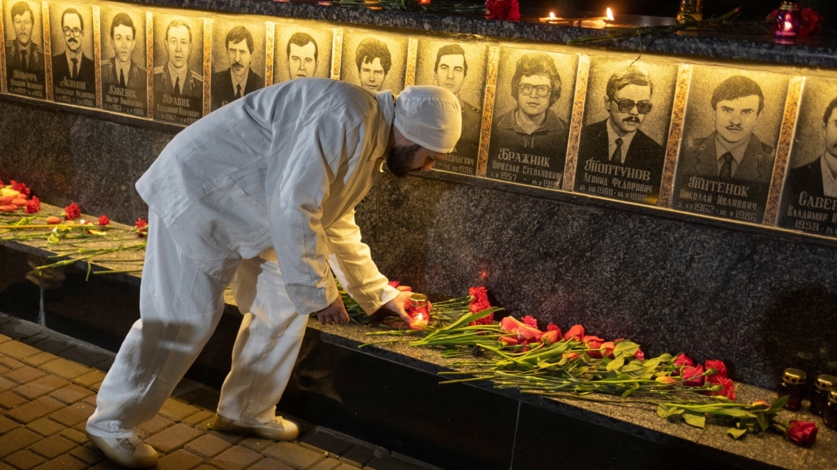 Ukraine Holds Ceremonies Marking Anniversary Of Chernobyl Nuclear Disaster