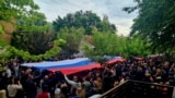 Kosovo - Protests continues in Zvecan.