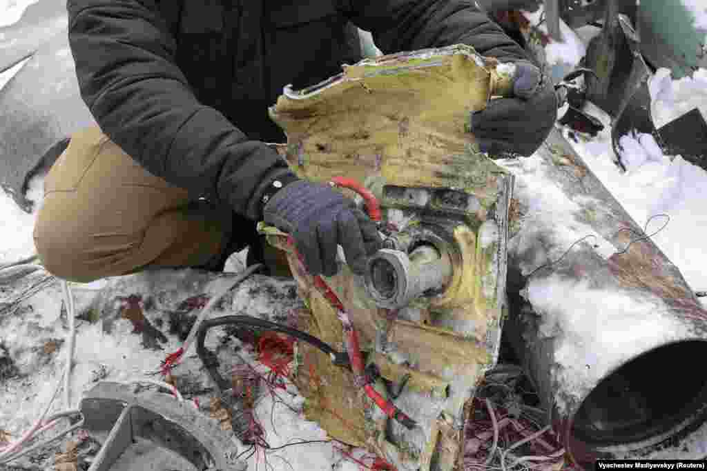 On January 6, journalists in Kharkiv were shown missile wreckage that Ukrainian officials say is distinct from Russian-made missiles. &quot;The production method is not very modern,&quot;&nbsp;Chubenko said of the missile wreckage. &quot;There are deviations from standard [Russian-produced] Iskander missiles, which we previously saw during strikes on Kharkiv. That is why we are leaning toward the version that this may be a missile which was supplied by North Korea.&quot;