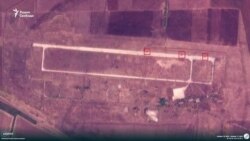 Последствия украинского удара по аэропорту Бердянска на спутниковых снимках