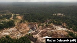  Златните мини Tassawini в Гвиана, 17 април 2023 година 