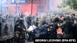 Sukob pripadnika srpske zajednice s KFOR-om u Zvečanu na severu Kosova, 29. maj 2023.