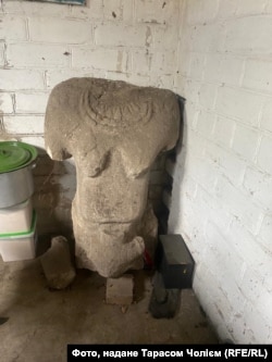 Цю половецьку статую знайшли у будинку в місті Микоалївка