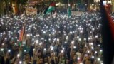 Акция в поддержку Палестины в Испании