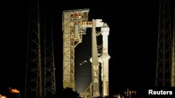 Raketa Atlas V prije otkazivanja polijetanja iz Cape Canaverala, Florida, SAD, 6. maja 2024.