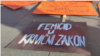 Protest protiv femicida u Banjaluci, BiH, 11. oktobar 2023.