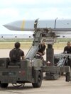 This is an AGM-158&nbsp;Joint Air-to-Surface Standoff Missile, commonly referred to as the JASSM.<br />
<br />
An <a href="https://www.politico.com/news/2024/08/15/biden-missiles-ukraine-russia-00174147">August 15 report</a> claims the White House is &ldquo;open&rdquo; to sending shipments of the stealthy cruise missile to Ukraine. Experts that RFE/RL spoke to say if the missiles are provided they could have a significant but limited impact on the war.&nbsp;