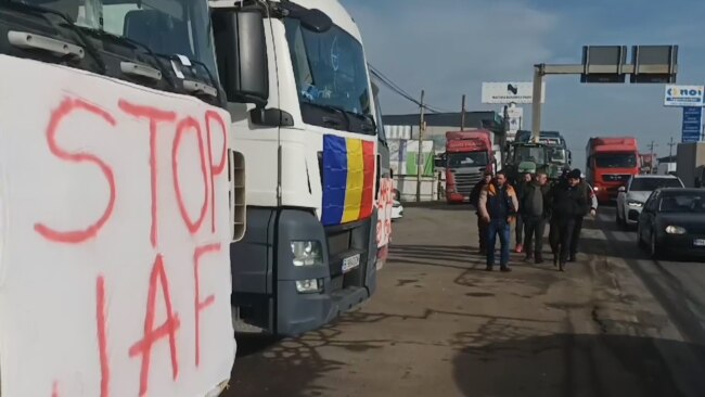 Romanian Farmers, Truck Drivers Demand Lower Taxes, Higher Subsidies
