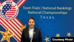 Arghavan Jalali Farahani funded her own travel to the competition and fulfilled her role as a judge because she wanted to take a stand and wouldn't compromise her beliefs.