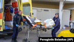Спасен египетски државјани по потонувањето на брод кај островот Лезбос, Грција, 26 ноември 2023