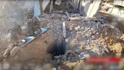 Израелската армия публикува видео на което твърди че се вижда