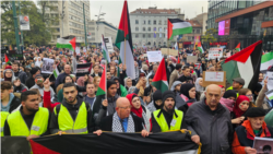 Protestna šetnja: 'Sarajevo stoji uz palestinski narod'