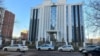 Астана қаласының қылмыстық істер жөніндегі ауданаралық соты ғимараты.