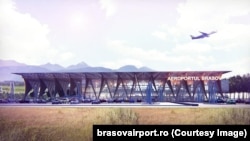 Aeroportul Internațional Brașov (imagine de arhivă).