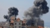 Sulmet ajrore izraelite në Rripin e Gazës pasi militantët e Hamasit sulmuan jugun e Izraelit. 7 tetor 2023. 