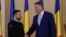 ROMANIA ZELENSKI MEETING THE PRESIDENT IOHANNIS