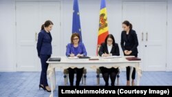 Semnarea acordul de asociere a Republicii Moldova la Mecanismul de Interconectare al Europei, 9 mai 2023