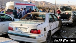 The explosions in Kerman on January 3 killed scores of people. (file photo)