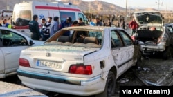 Twin explosions claimed by IS-K in Iran's southern province of Kerman killed 95 people on January 3.