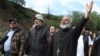 Armenia - Protesters led by Archbishop Bagrat Galstanian march to Yerevan from Tavush province, May 4, 2024.