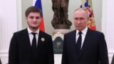 Оьрсийчоьнан президент Путин Владимир а, Нохчийчоьнан куьйгалхочун кIант Кадыров Ахьмад Кремлехь, 2023 шо