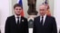 Оьрсийчоьнан президент Путин Владимир а, Нохчийчоьнан куьйгалхочун кIант Кадыров Ахьмад Кремлехь, 2023 шо