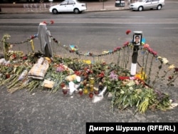 Місця загибелі українських активістів у центрі Одеси, травень 2014 року