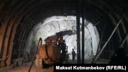 "Камбар-Ата 1" ГЭСине баруучу туннель