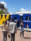 Kosovo -- Young people from Serbia visiting Pristina on the occasion of the festival "Mirëdita, dobar dan". May 5, 2023