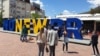 Kosovo -- Young people from Serbia visiting Pristina on the occasion of the festival "Mirëdita, dobar dan". May 5, 2023