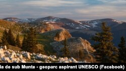 Geoparcul aspirant Oltenia de sub Munte ar fi putut intra în rețeaua UNESCO la finalul acestui an, spun reprezentanții Asociației Kogayon, care au inițiat proiectul.