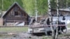 Автомобиль Захара Прилепина после взрыва. Нижегородская область. 6 мая 2023 года