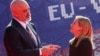 Premijer Albanije Edi Rama i premijerka Italije Giorgia Meloni na samitu EU-Zapadni Balkan u Tirani, 6. decembar 2022. 