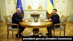 Charles Michel, az Európai Tanács elnöke hét elején Kijevben tárgyalt Volodimir Zelenszkij ukrán elnökkel a decemberi, kulcsfontosságú EU-csúcs előtt